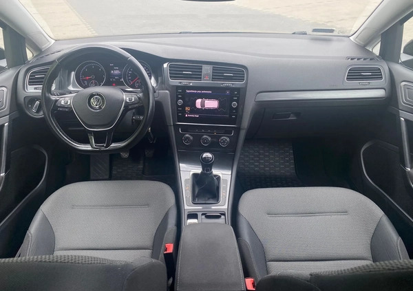 Volkswagen Golf cena 39850 przebieg: 297500, rok produkcji 2018 z Warszawa małe 781